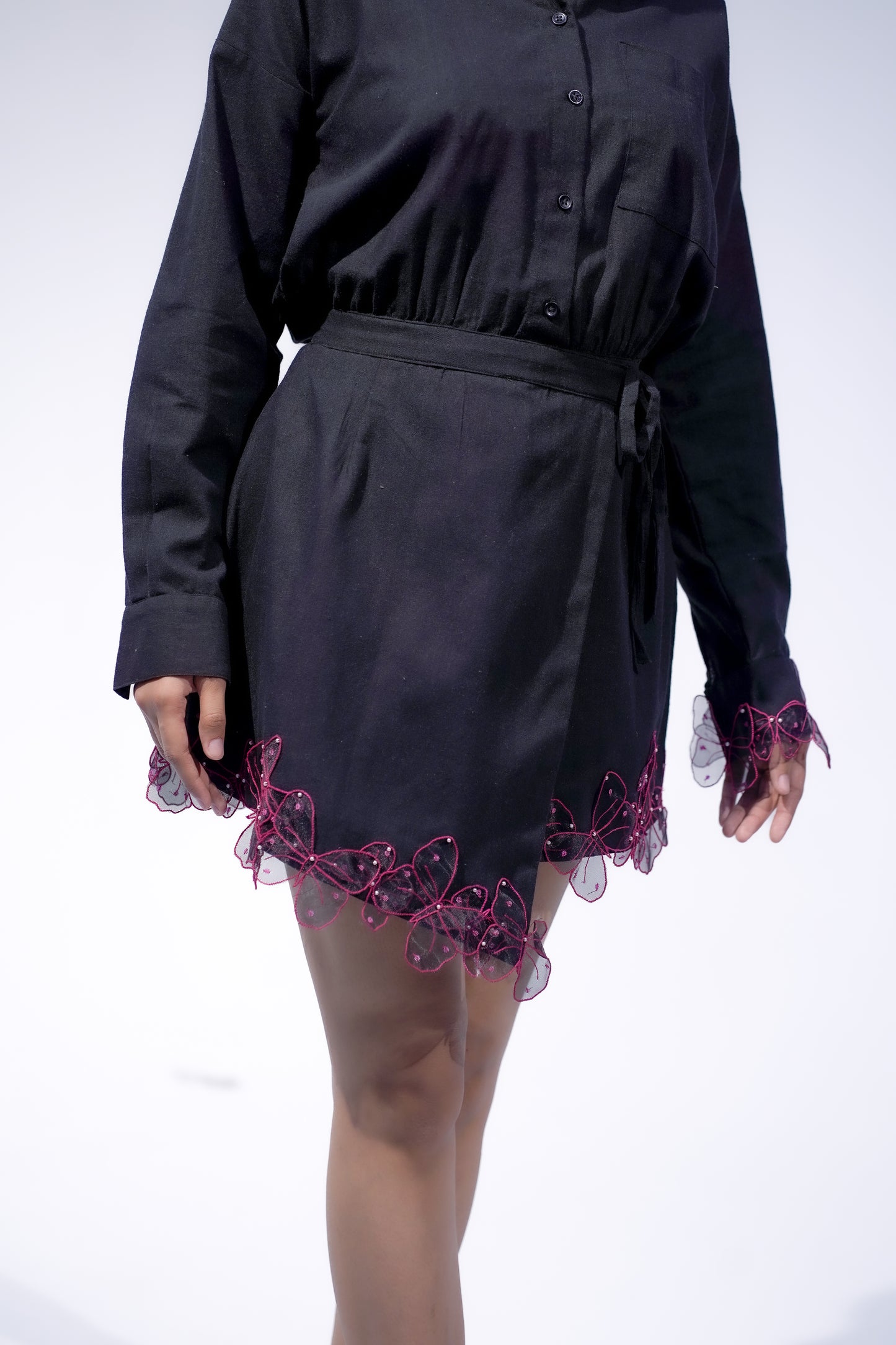 The Black Butterfly Kiss Dress
