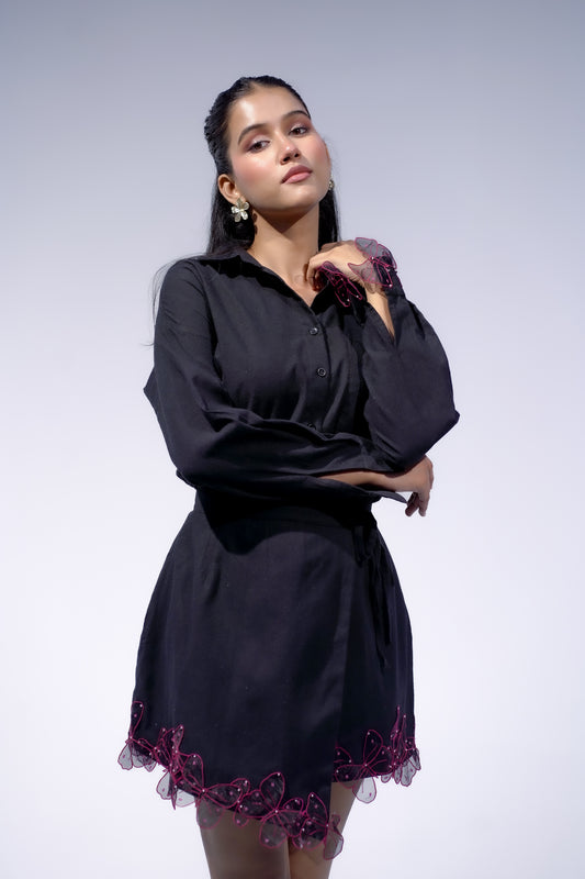 The Black Butterfly Kiss Dress