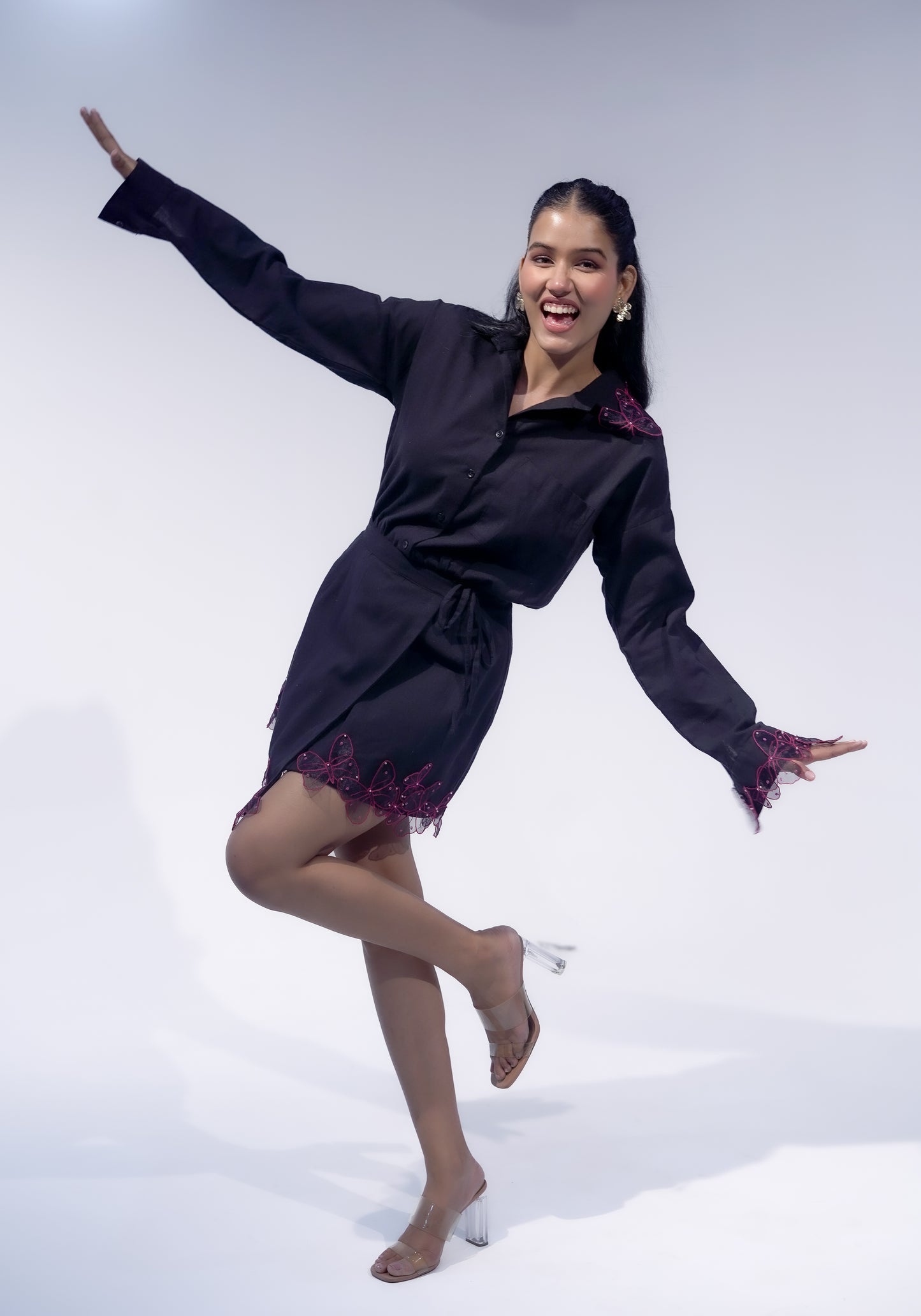 The Black Butterfly Kiss Dress