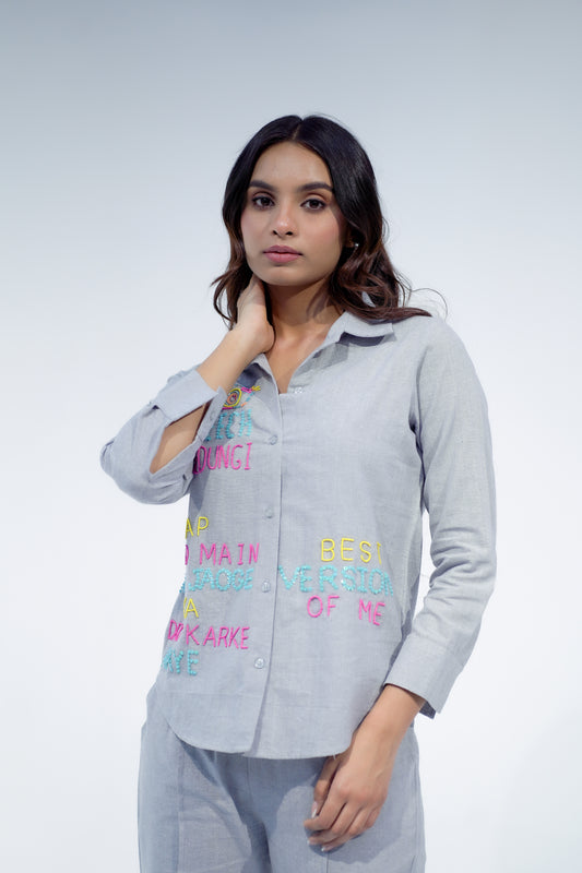 Irritated but Still me Shirt in Grey