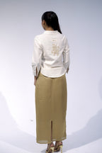 Long Gold Skirt