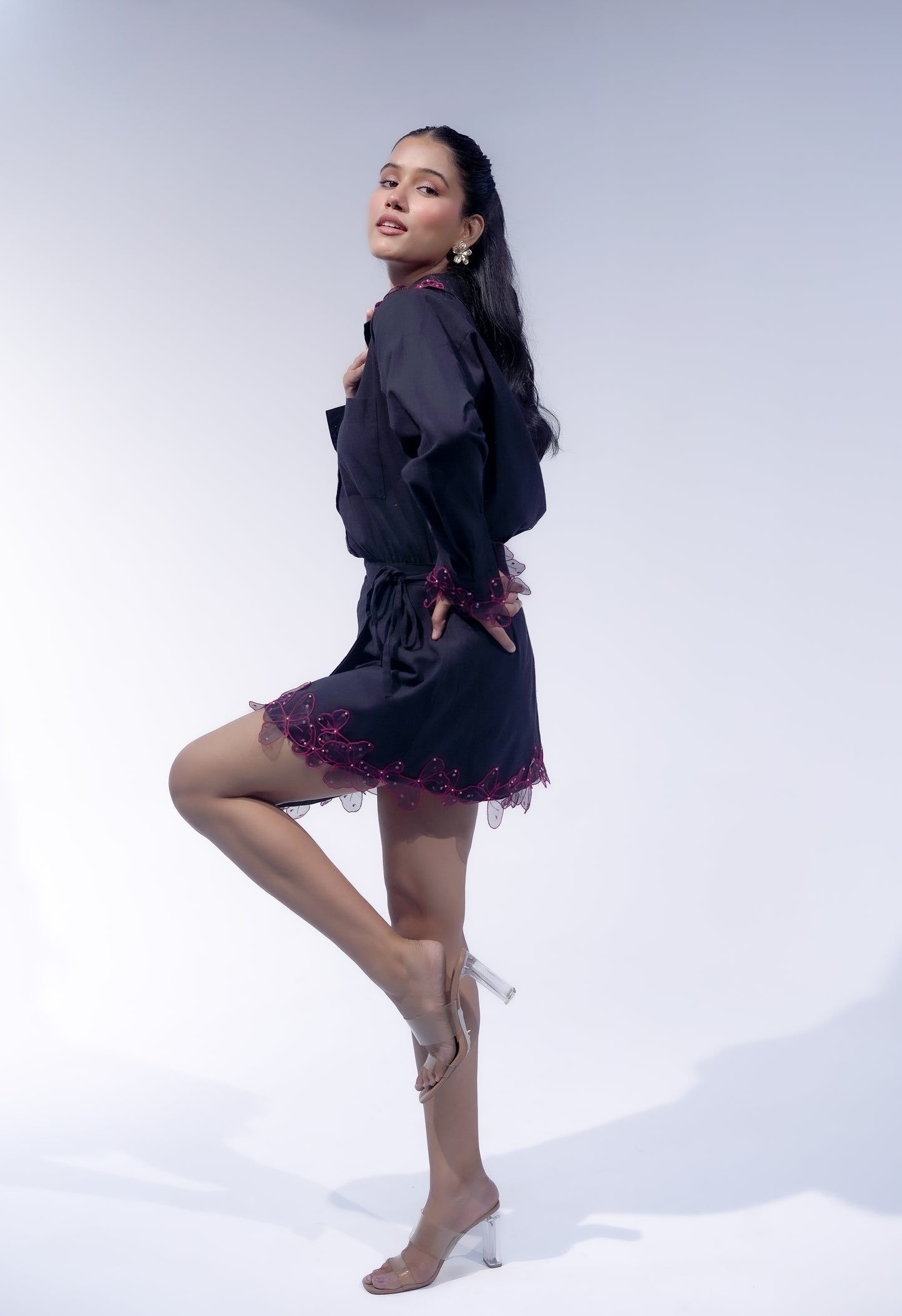 The Black Butterfly Kiss Dress