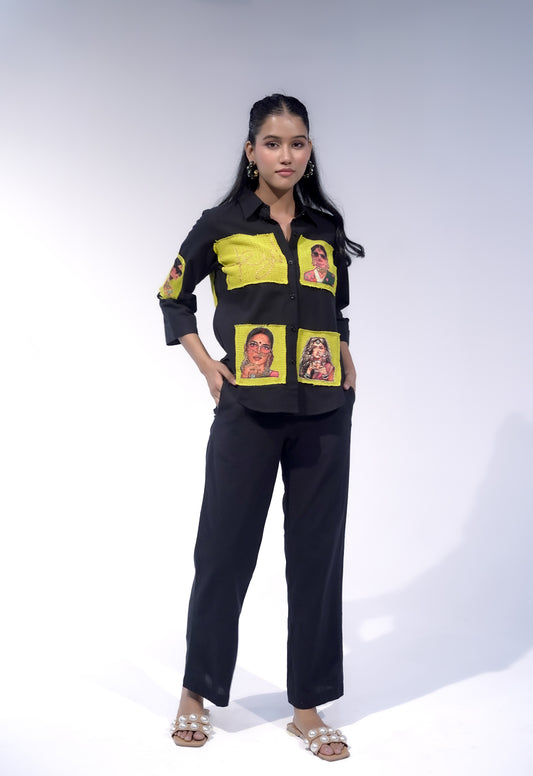 Black Tauba Tauba Pant