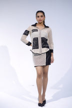 The Black and White Skirt