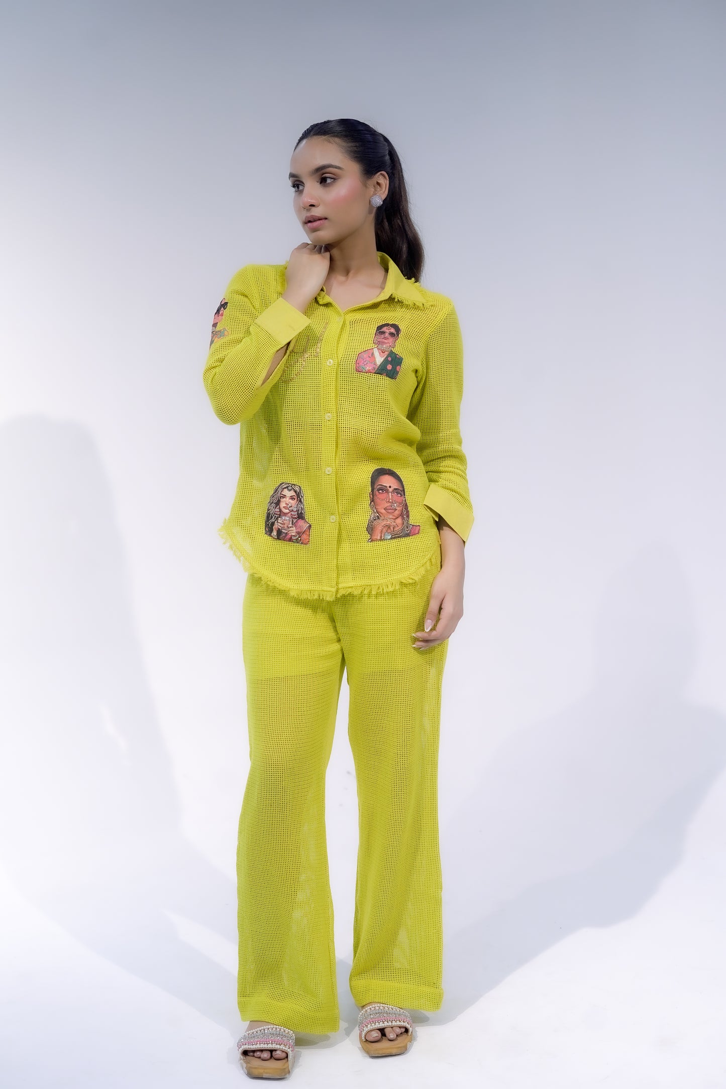 Tauba Tauba Mesh Shirt