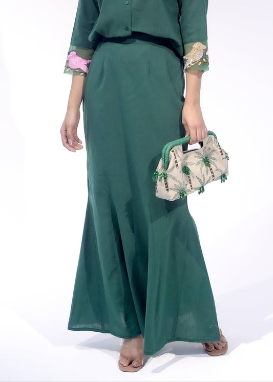 The OG Long Green Skirt