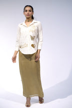 Long Gold Skirt