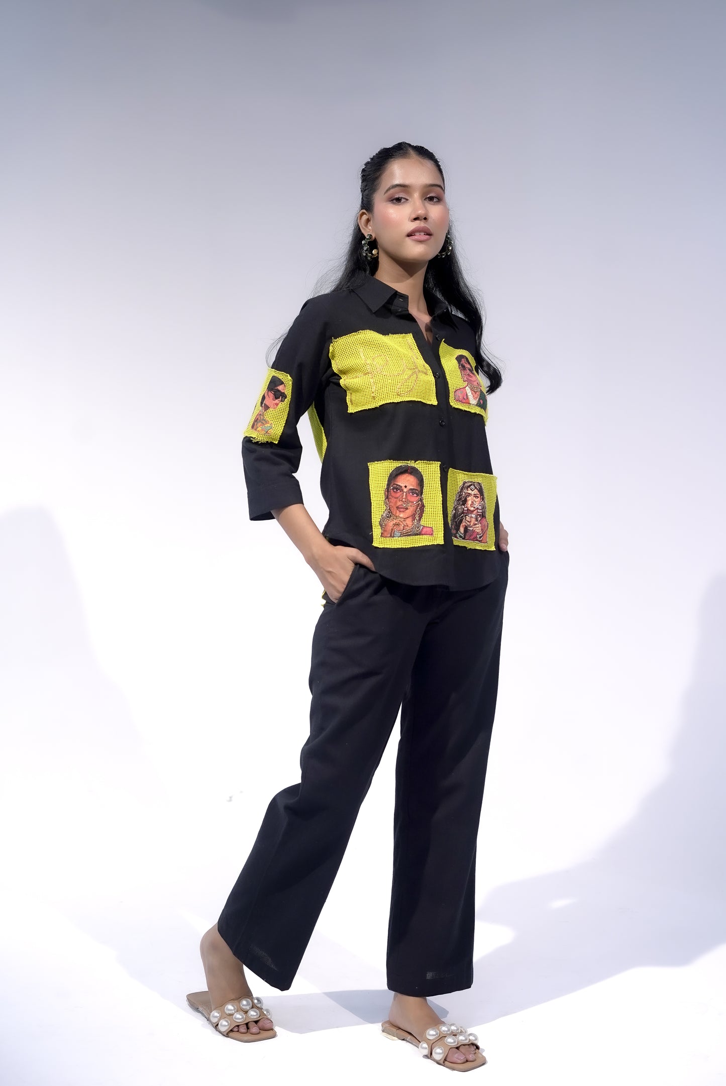 Black Tauba Tauba Pant