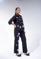 Black All Hearts Pant