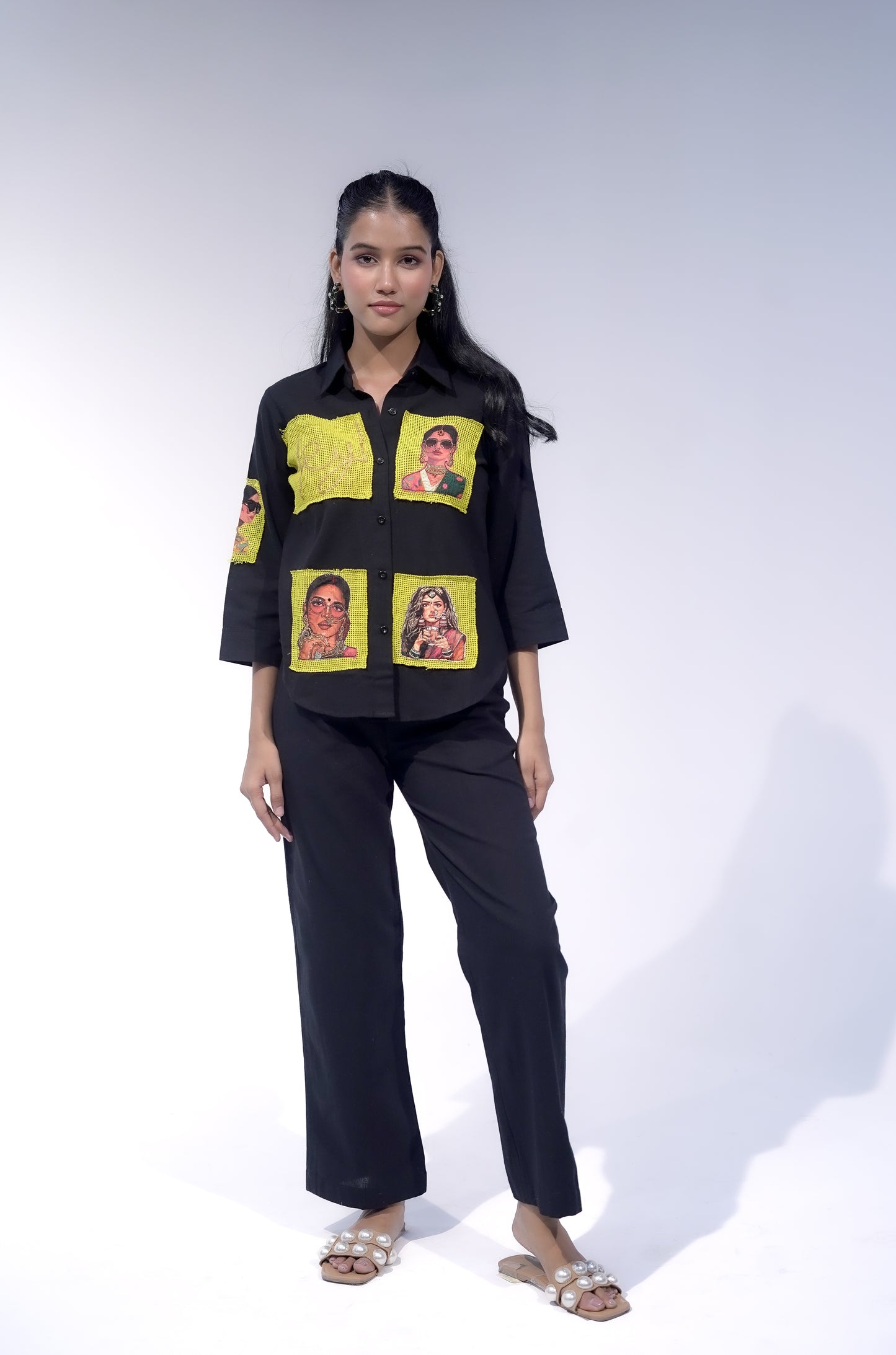 Black Tauba Tauba Shirt