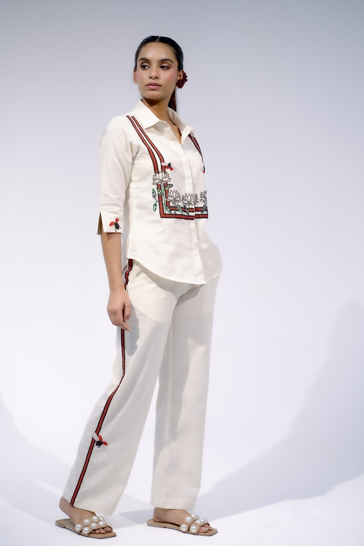The Scarlet Bloom Pant