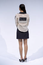 The Black and White Skirt