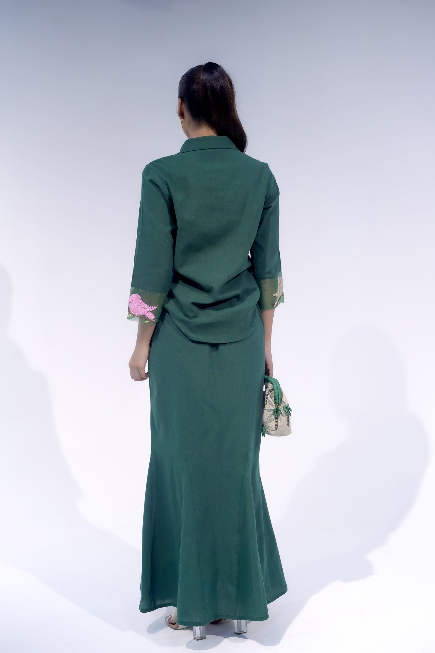 The OG Long Green Skirt