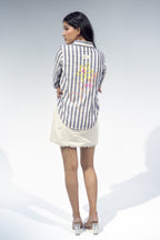 Irritated but still me Shirt in Stripes