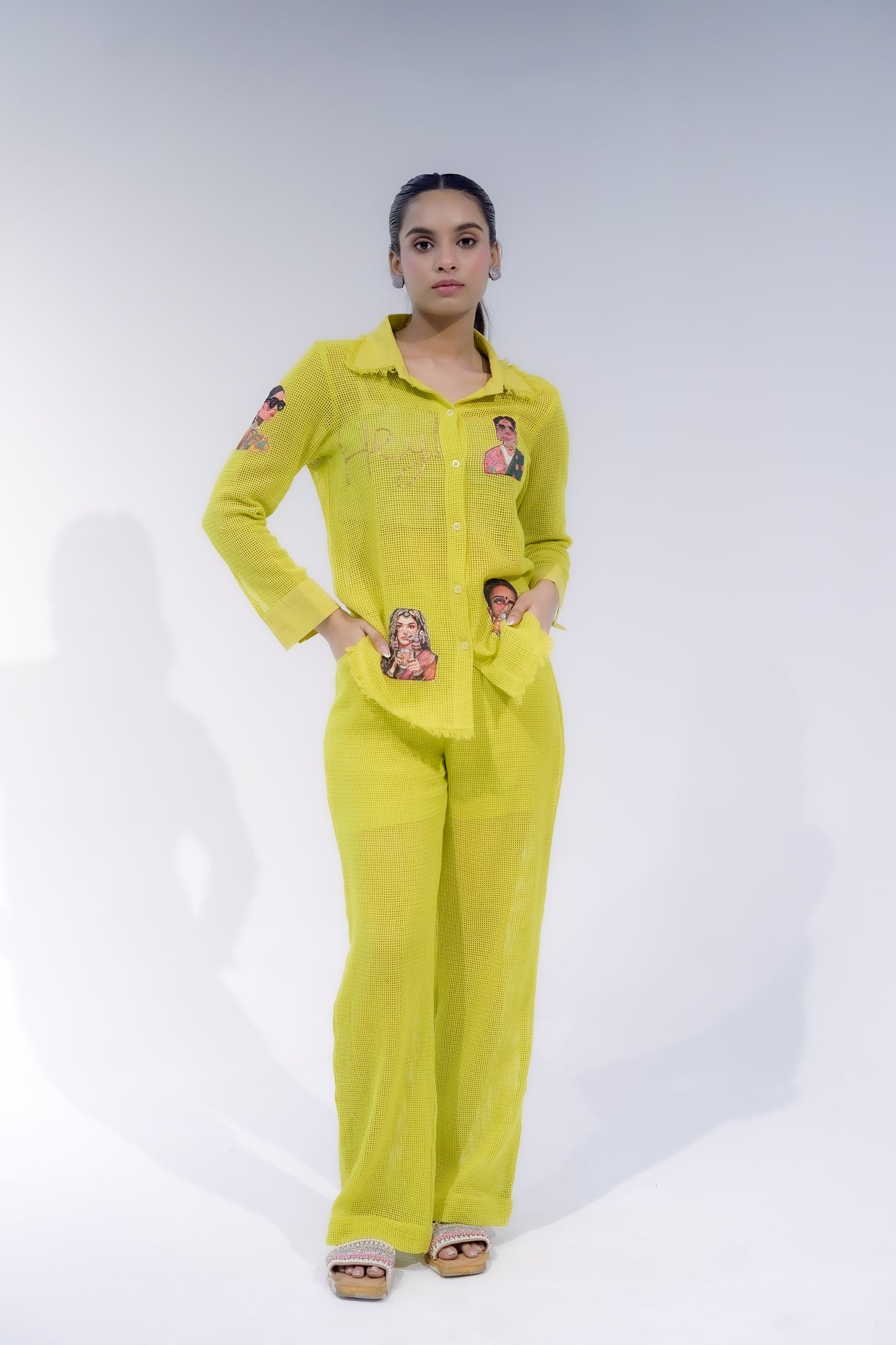 Tauba Tauba Mesh Pant (Half Lining)