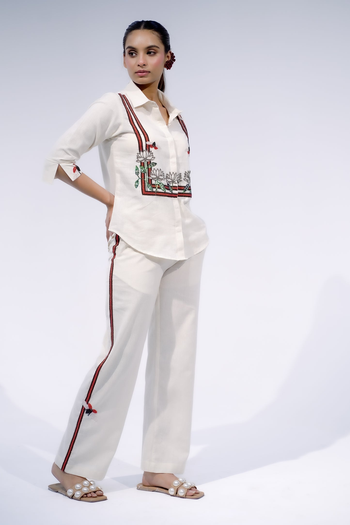 The Scarlet Bloom Pant
