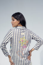 Irritated but still me Shirt in Stripes