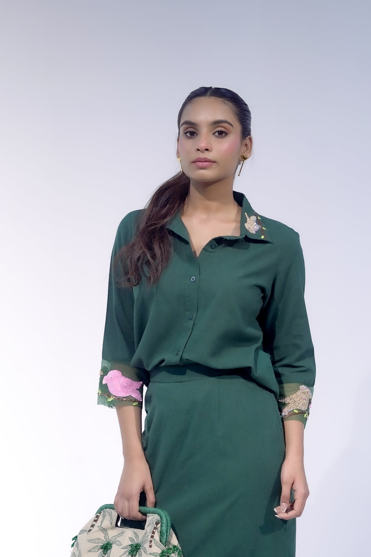 The OG Long Green Skirt