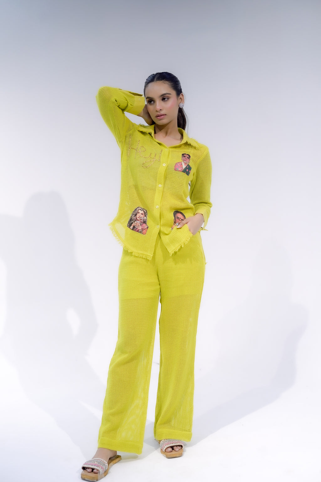 Tauba Tauba Mesh Pant (Half Lining)