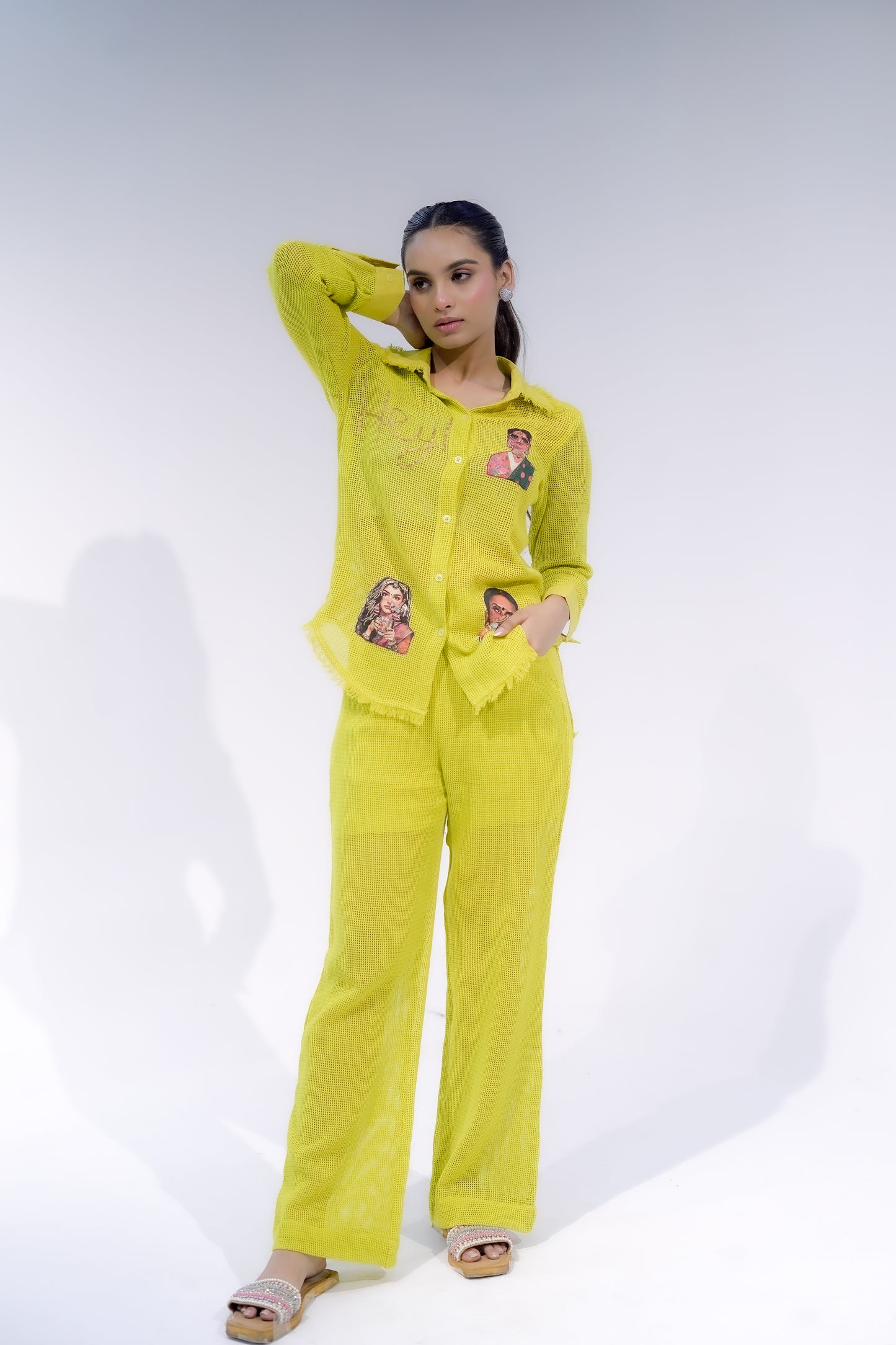 Tauba Tauba Mesh Pant (Half Lining)