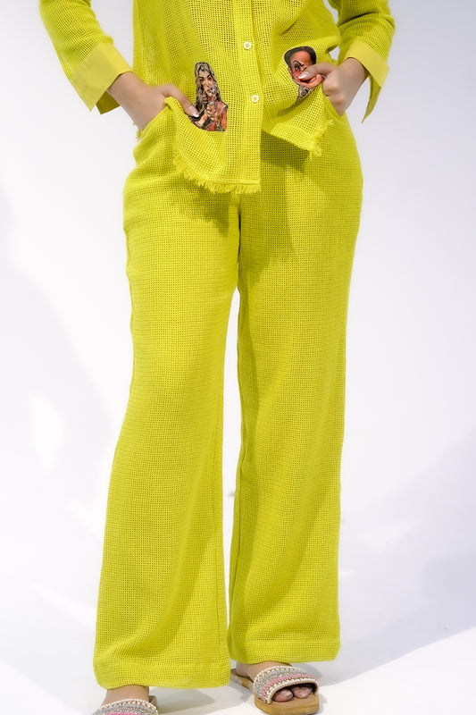 Tauba Tauba Mesh Pant (Full Lining)