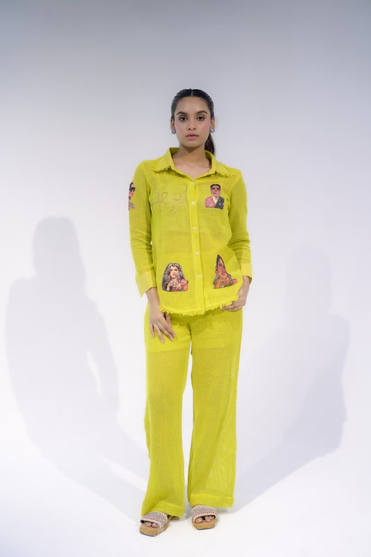 Tauba Tauba Mesh Pant (Half Lining)