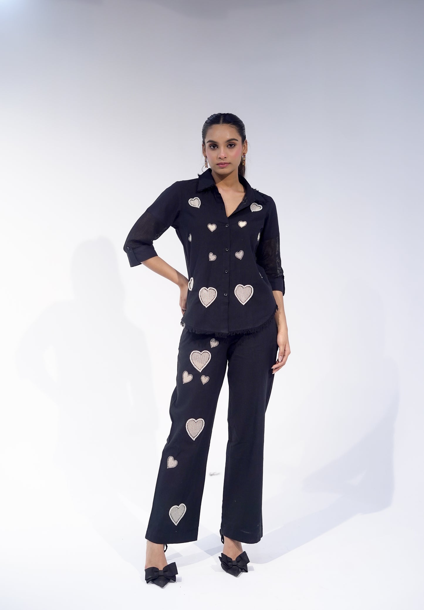 Black All Hearts Shirt